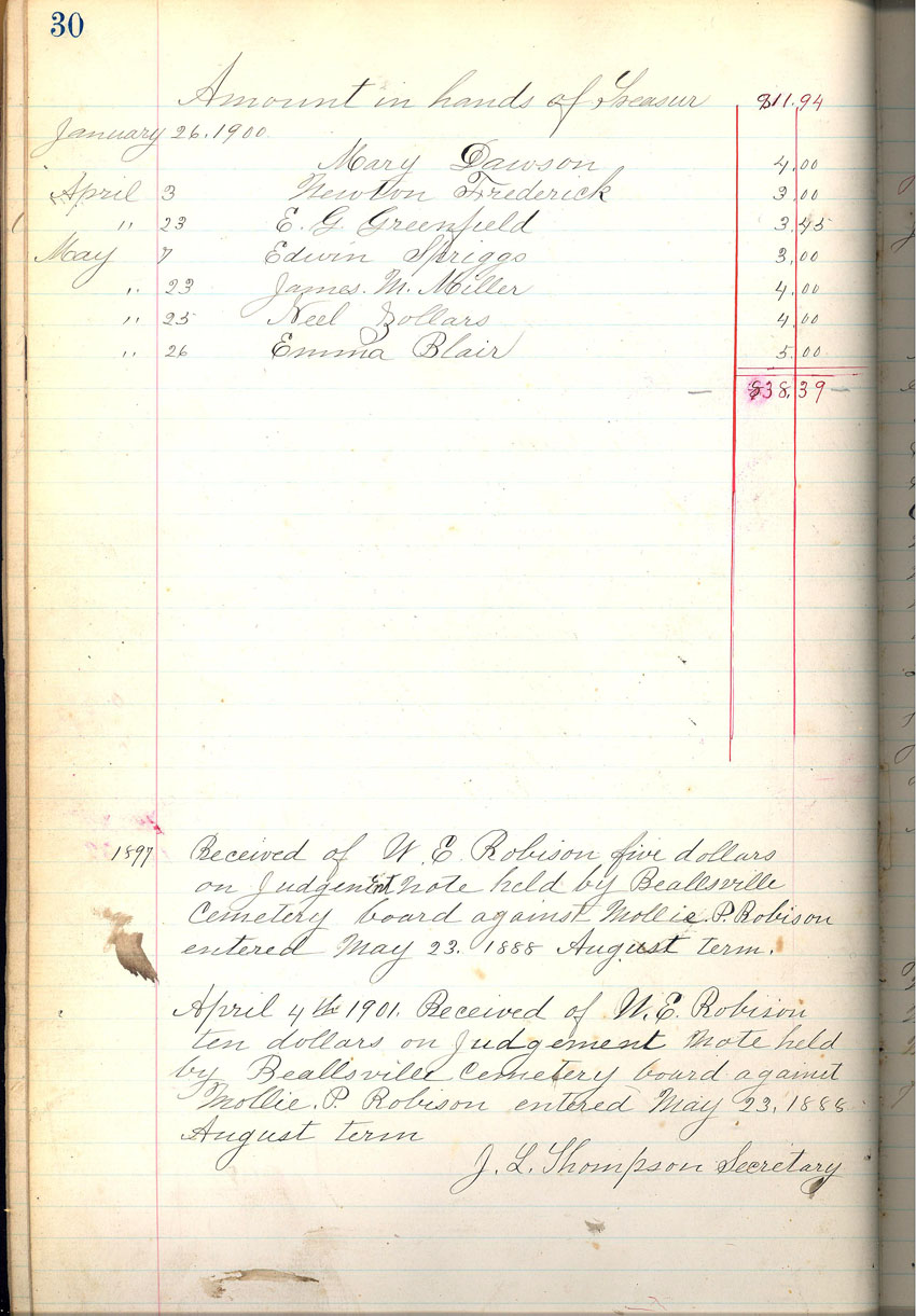 minute book